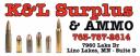 K&L Surplus and Ammo logo